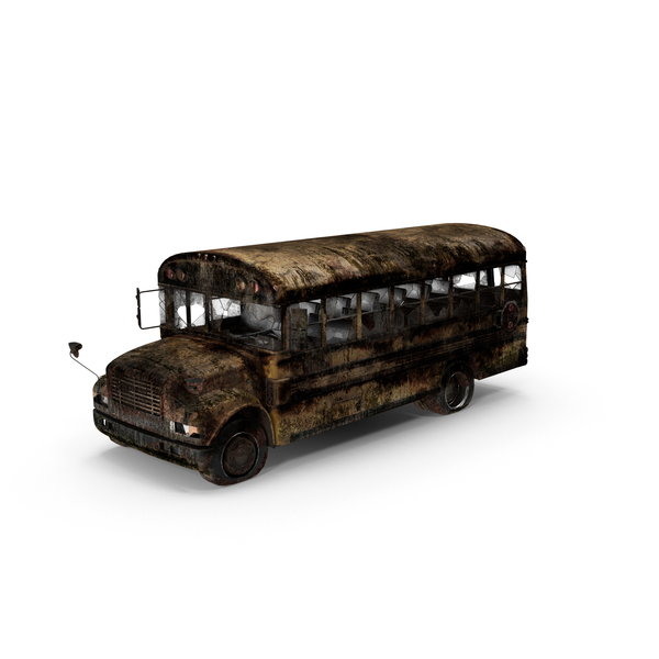 Destroyed School Bus PNG & PSD Images Destroyed School Bus PNG & PSD Images