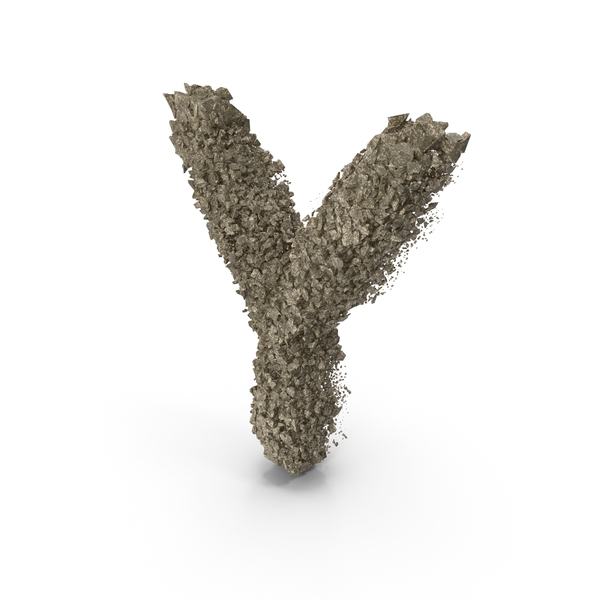 Language: Destruction Stone Letter Y PNG & PSD Images Language: Destruction Stone Letter Y PNG & PSD Images