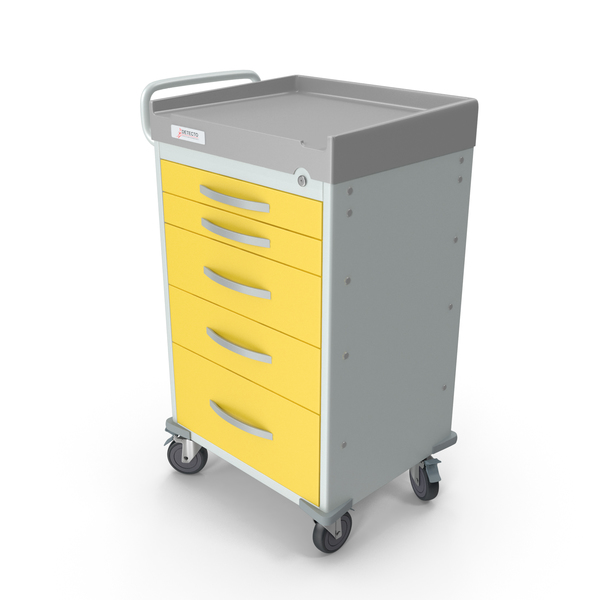 Table: Detecto Rescue Series Medical Cart PNG & PSD Images
