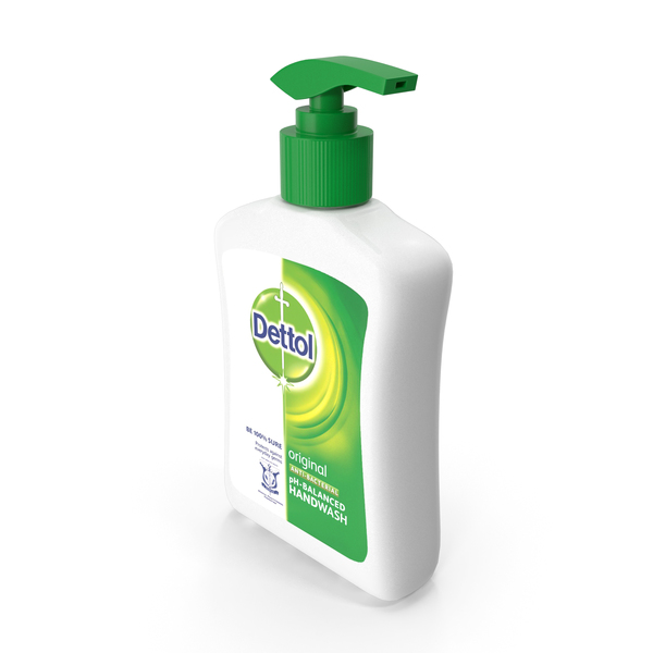 Liquid Soap: Dettol Hand Wash PNG & PSD Images
