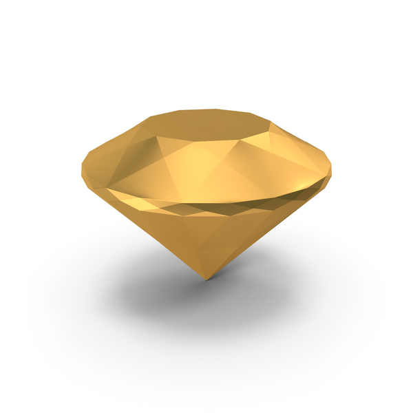 Logo: Diamond Icon Gold PNG & PSD Images