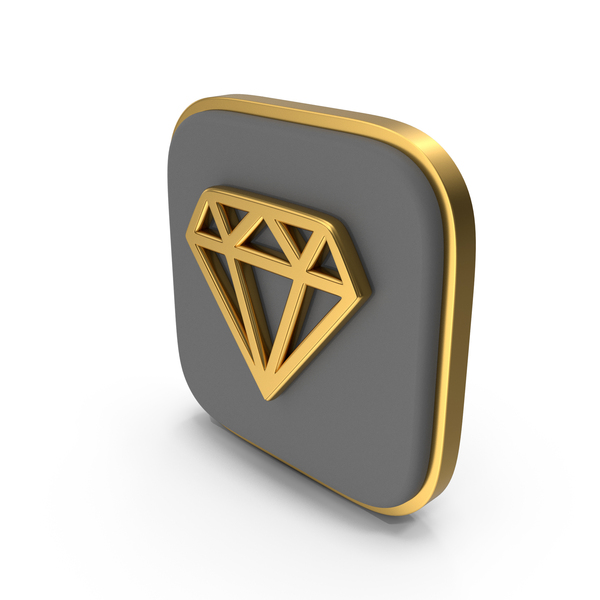 Symbols: Diamonds Square Coin PNG & PSD Images Symbols: Diamonds Square Coin PNG & PSD Images