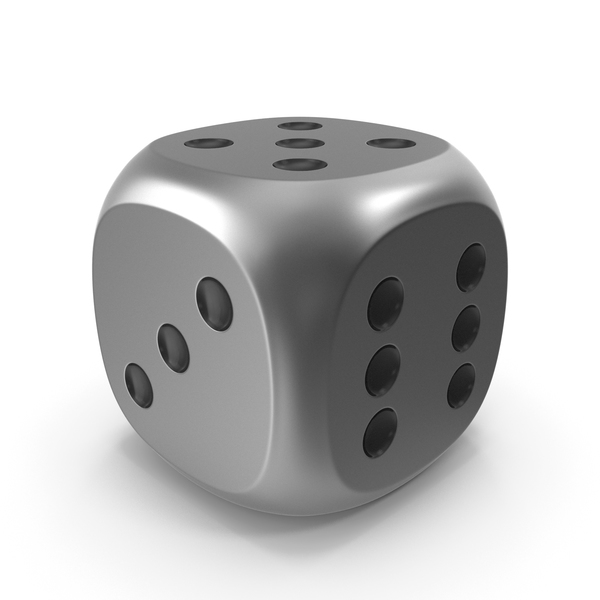 Dice Metal Black Up 5 PNG & PSD Images Dice Metal Black Up 5 PNG & PSD Images
