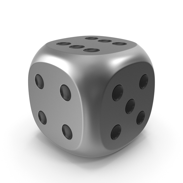 Dice Metal Black Up 6 PNG & PSD Images Dice Metal Black Up 6 PNG & PSD Images