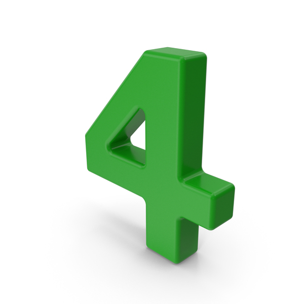 Number: Digit 4 PNG & PSD Images Number: Digit 4 PNG & PSD Images