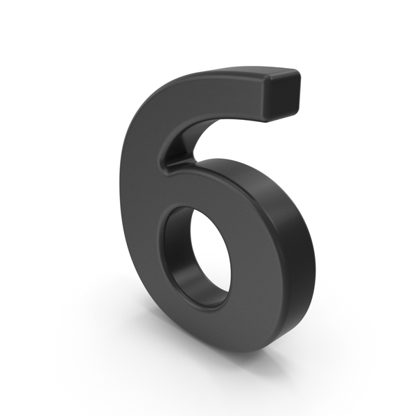 Number: Digit 6 PNG & PSD Images Number: Digit 6 PNG & PSD Images