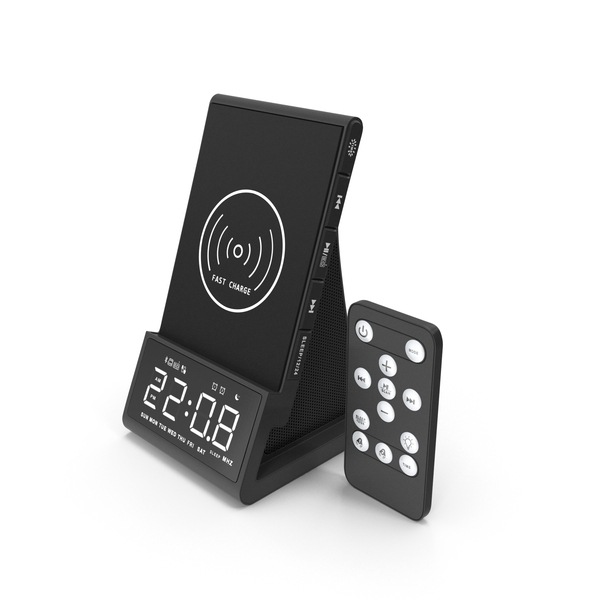 Digital Alarm Clock Radio PNG Images & PSDs for Download | PixelSquid ...