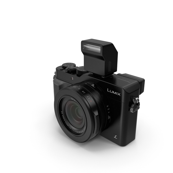 Slr: Digital Camera Panasonic LX100 Black PNG & PSD Images