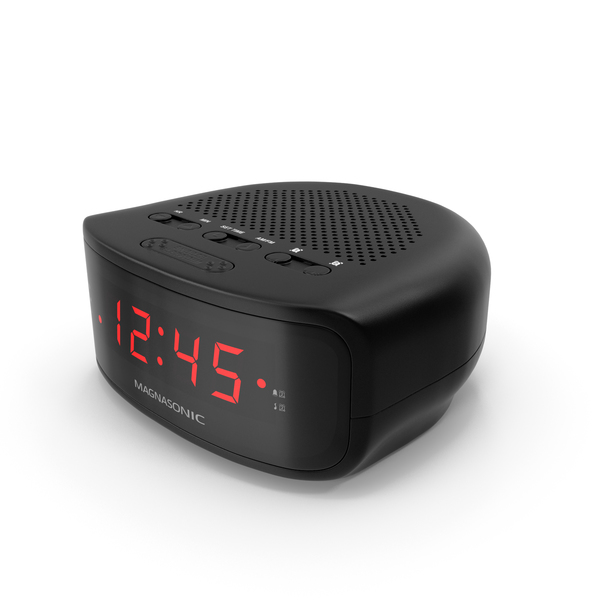 Digital Clock Radio Magnasonic Black PNG & PSD Images Digital Clock Radio Magnasonic Black PNG & PSD Images