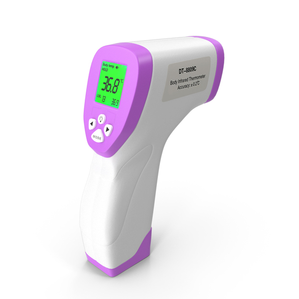 Digital Infrared Forehead Thermometer PNG & PSD Images