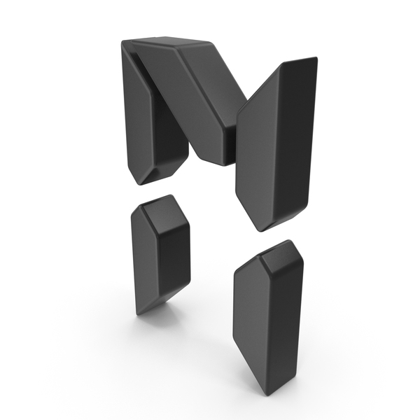 Language: Digital Letter N PNG & PSD Images