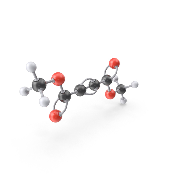 Dimethyl Acetylenedicarboxylate Molecule PNG & PSD Images