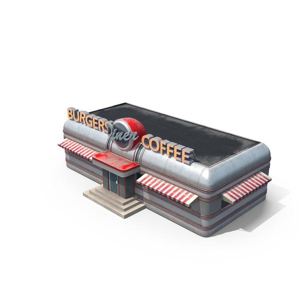 Diner Old Worn PNG & PSD Images Diner Old Worn PNG & PSD Images