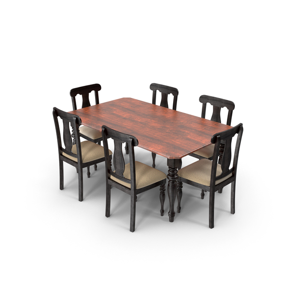 Room Set: Dining Table and Chairs PNG & PSD Images Room Set: Dining Table and Chairs PNG & PSD Images