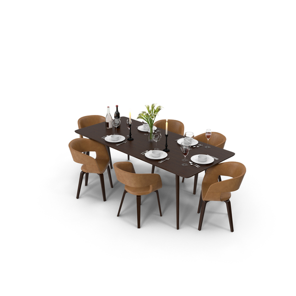 Room Set: Dining Table With Chairs PNG & PSD Images Room Set: Dining Table With Chairs PNG & PSD Images