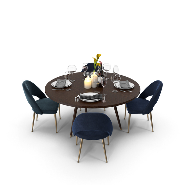 Room Set: Dining Table With Chairs PNG & PSD Images Room Set: Dining Table With Chairs PNG & PSD Images