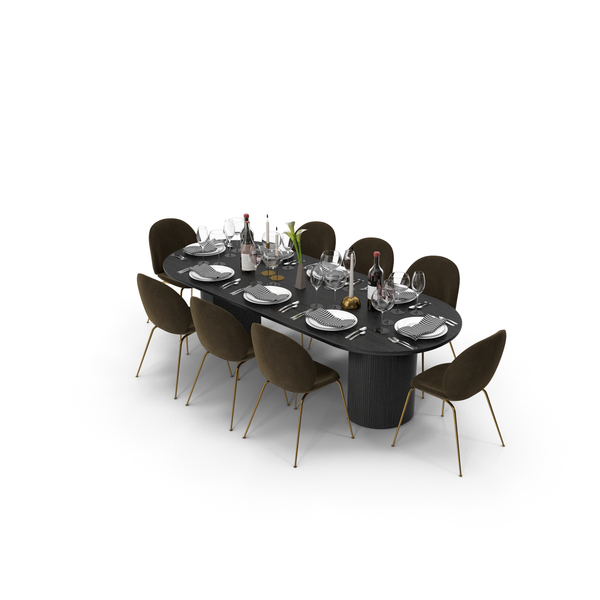 Dining Room: Dinning Set 08 PNG & PSD Images Dining Room: Dinning Set 08 PNG & PSD Images