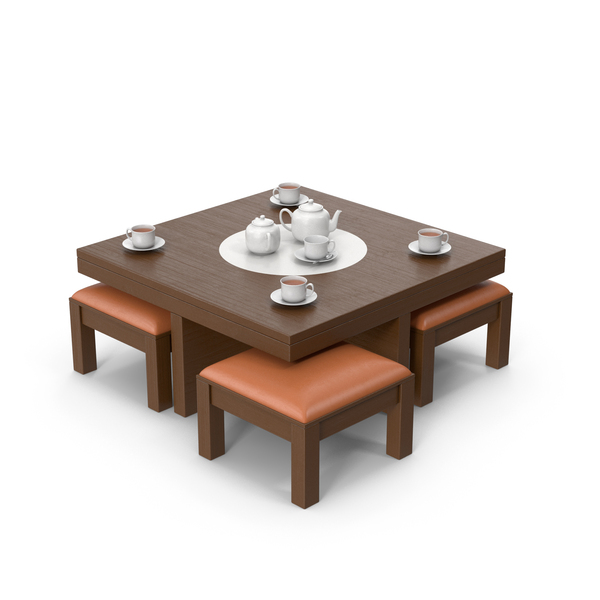 Dining Room: Dinning Table Set PNG & PSD Images