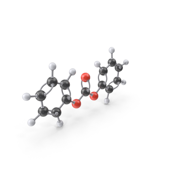 Diphenyl Carbonate Molecule PNG & PSD Images