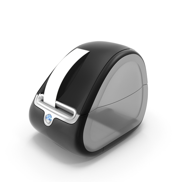 Letter: Direct Thermal Printer with Label Stick PNG & PSD Images Letter: Direct Thermal Printer with Label Stick PNG & PSD Images