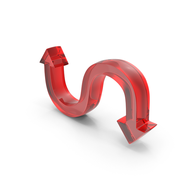 Directional Curved Arrow Glass PNG & PSD Images Directional Curved Arrow Glass PNG & PSD Images