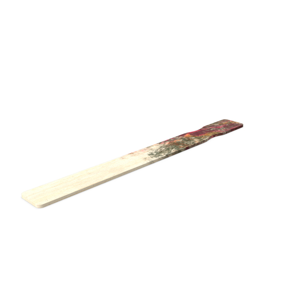 Dirty 12 Inch Paint Stirring Stick Wood PNG & PSD Images Dirty 12 Inch Paint Stirring Stick Wood PNG & PSD Images