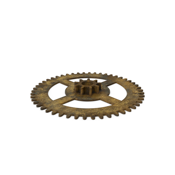 Dirty Clock Gear PNG & PSD Images