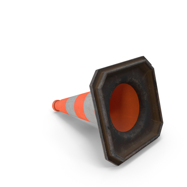 Barrier: Dirty Fallen Orange 50cm Traffic Cone PNG & PSD Images Barrier: Dirty Fallen Orange 50cm Traffic Cone PNG & PSD Images