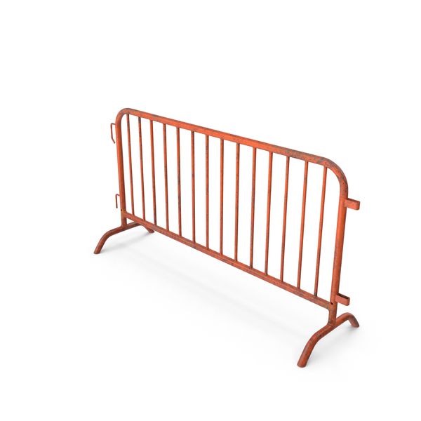 Dirty Orange Metal Safety Barrier PNG Images & PSDs for Download ...