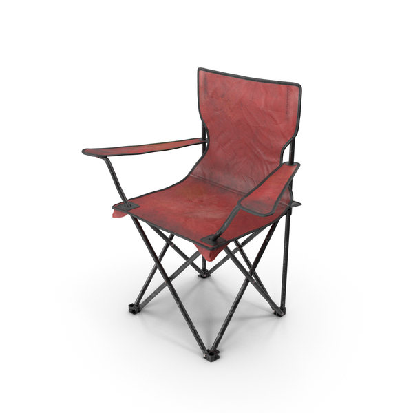 Dirty Outdoor Folding Chair PNG & PSD Images