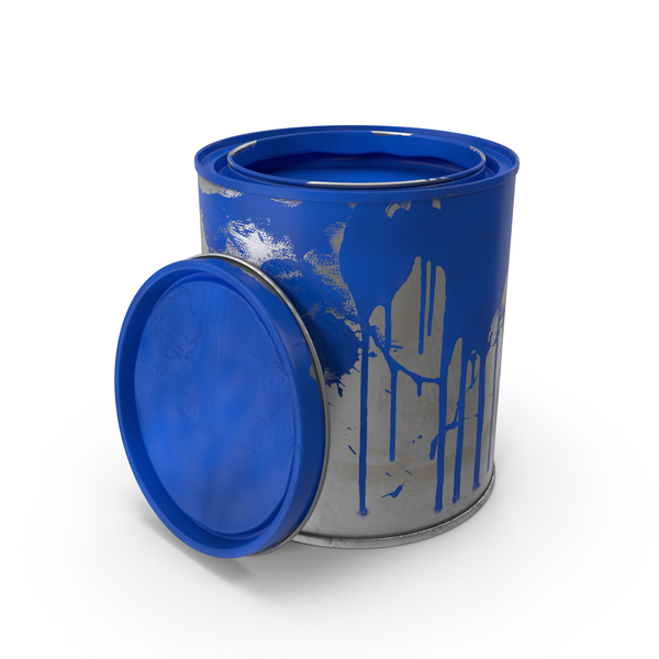 Can: Dirty Paint Cans PNG & PSD Images