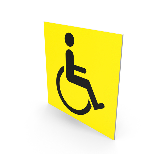 Handicap: Disabled Sign PNG & PSD Images