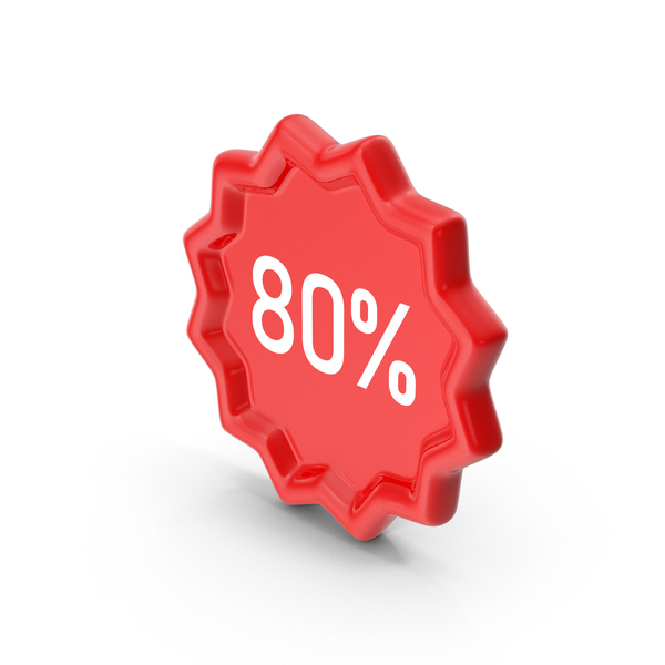 For Sale Sign: Discount Icon Red 80% PNG & PSD Images For Sale Sign: Discount Icon Red 80% PNG & PSD Images