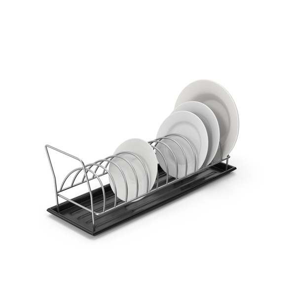 Drainer: Dish Drying Rack Black PNG & PSD Images