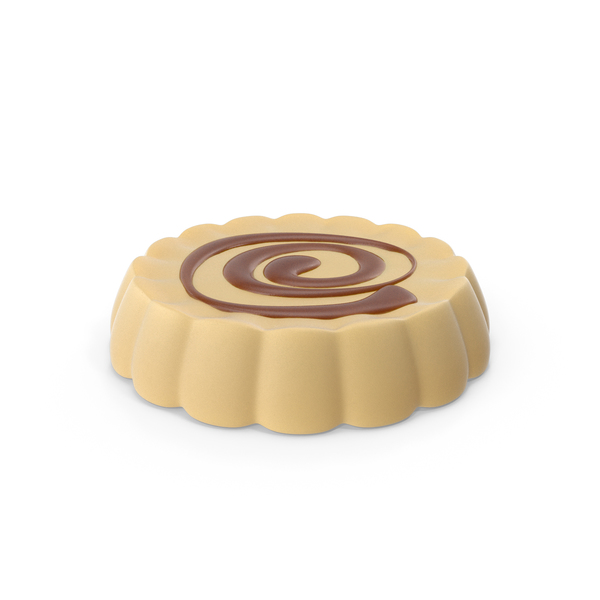 Disk White Chocolate Candy With Caramel Line PNG & PSD Images Disk White Chocolate Candy With Caramel Line PNG & PSD Images
