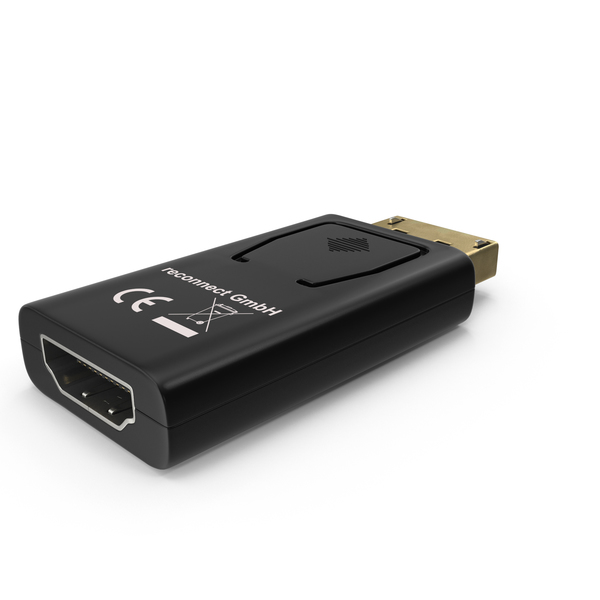 Cable Converter: Displayport HDMI Adapter PNG & PSD Images Cable Converter: Displayport HDMI Adapter PNG & PSD Images