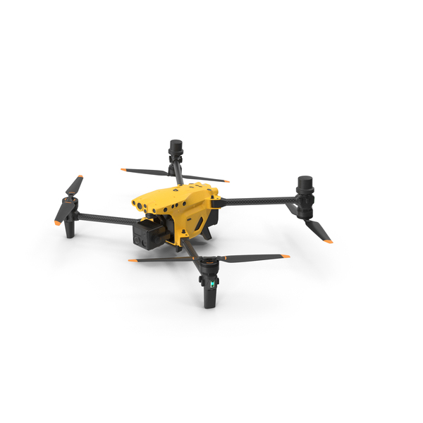DJI Drone Matrice 30 Yellow PNG & PSD Images DJI Drone Matrice 30 Yellow PNG & PSD Images