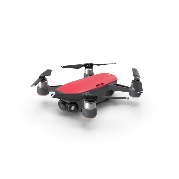 Quadcopter: DJI Spark Drone PNG & PSD Images