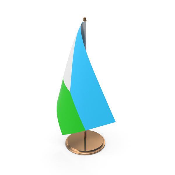 Djibouti Desk Flag PNG & PSD Images