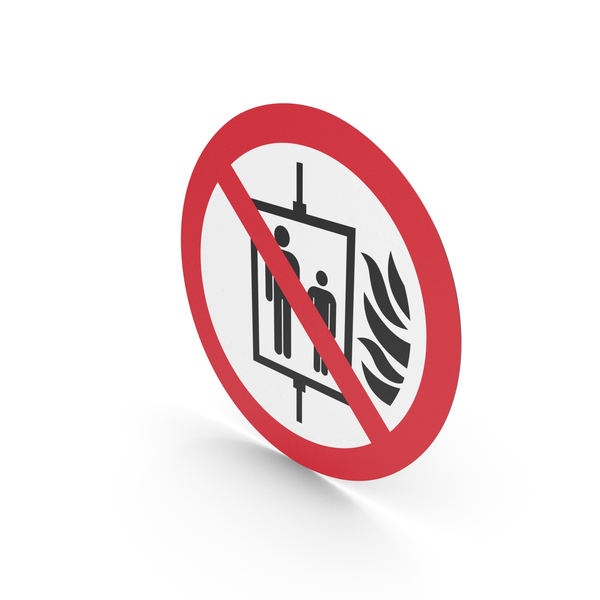 Sign: Do Not Use Lift In The Event Of Fire PNG & PSD Images Sign: Do Not Use Lift In The Event Of Fire PNG & PSD Images
