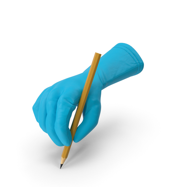 Doctor Glove Holding a Pencil PNG & PSD Images Doctor Glove Holding a Pencil PNG & PSD Images