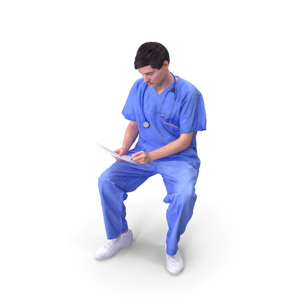Doctor Man Sitting PNG & PSD Images Doctor Man Sitting PNG & PSD Images