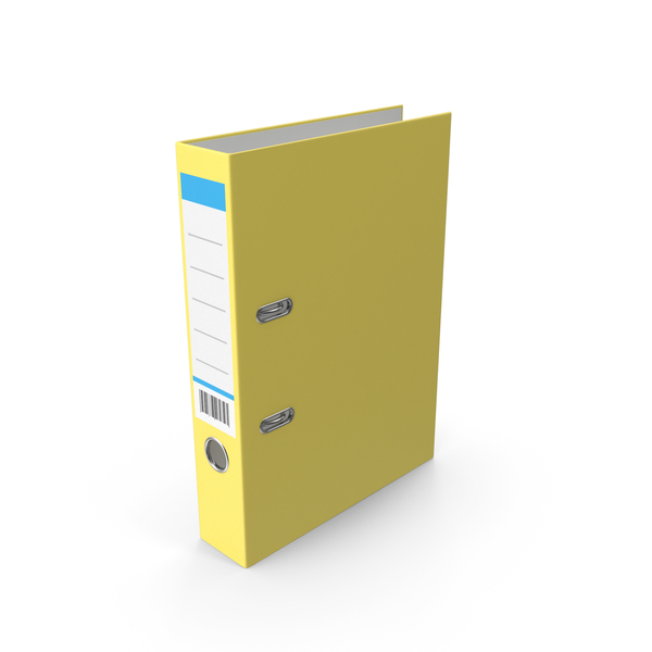 Document Binder Yellow PNG Images & PSDs for Download | PixelSquid ...