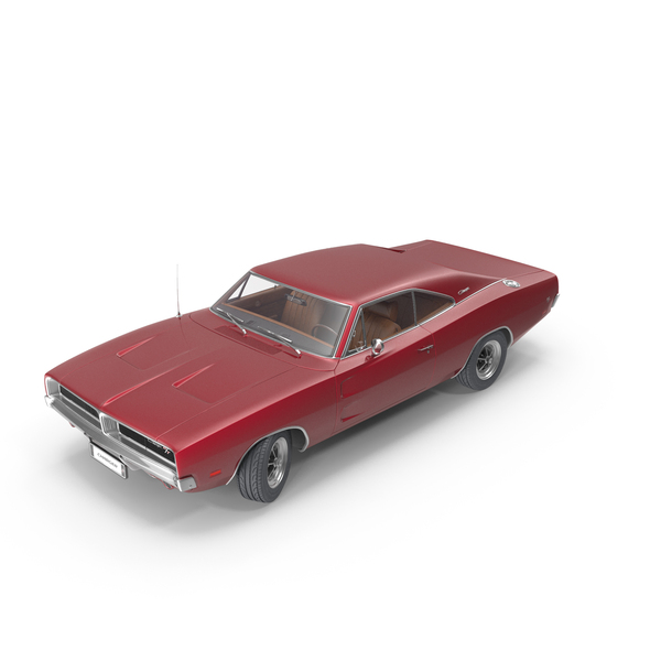 Muscle Car: Dodge Charger 1969 PNG & PSD Images
