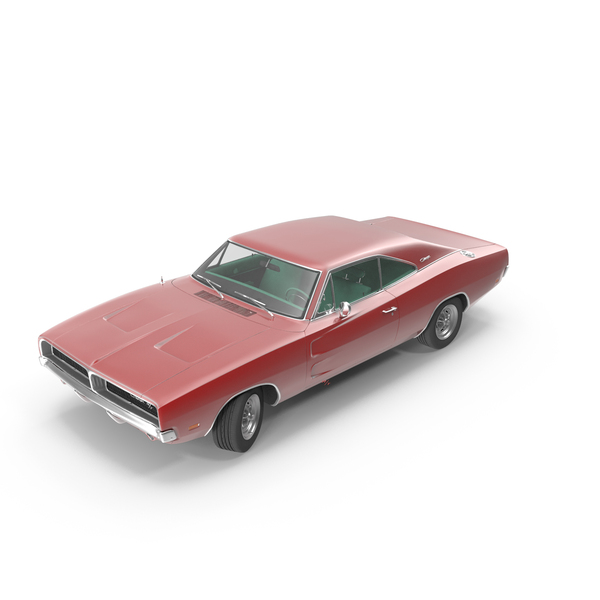 Muscle Car: Dodge Charger RT SE 1969 PNG & PSD Images