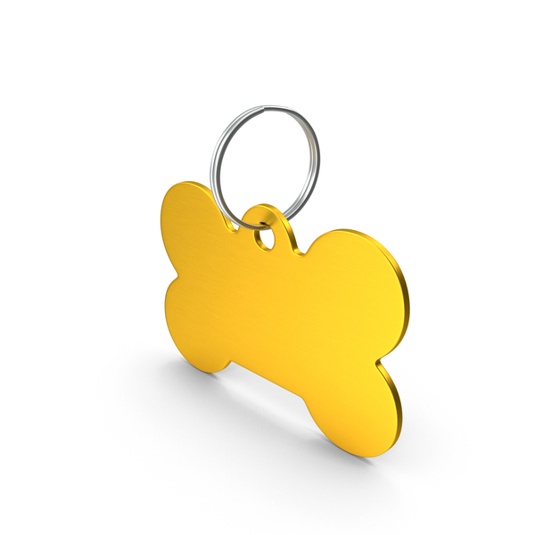 Dog Collar Tag Gilded PNG & PSD Images