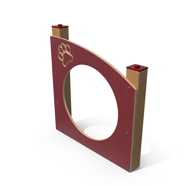 Obstacle: Dog Park Ring Standing Red PNG & PSD Images Obstacle: Dog Park Ring Standing Red PNG & PSD Images