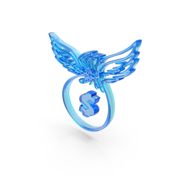 Symbols: Dollar Bag Flying Symbol PNG & PSD Images