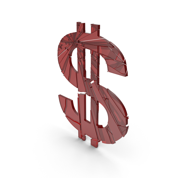Dollar Sign Red Cracked Glass PNG & PSD Images Dollar Sign Red Cracked Glass PNG & PSD Images