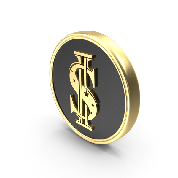Dollar Symbol Coin Logo PNG & PSD Images